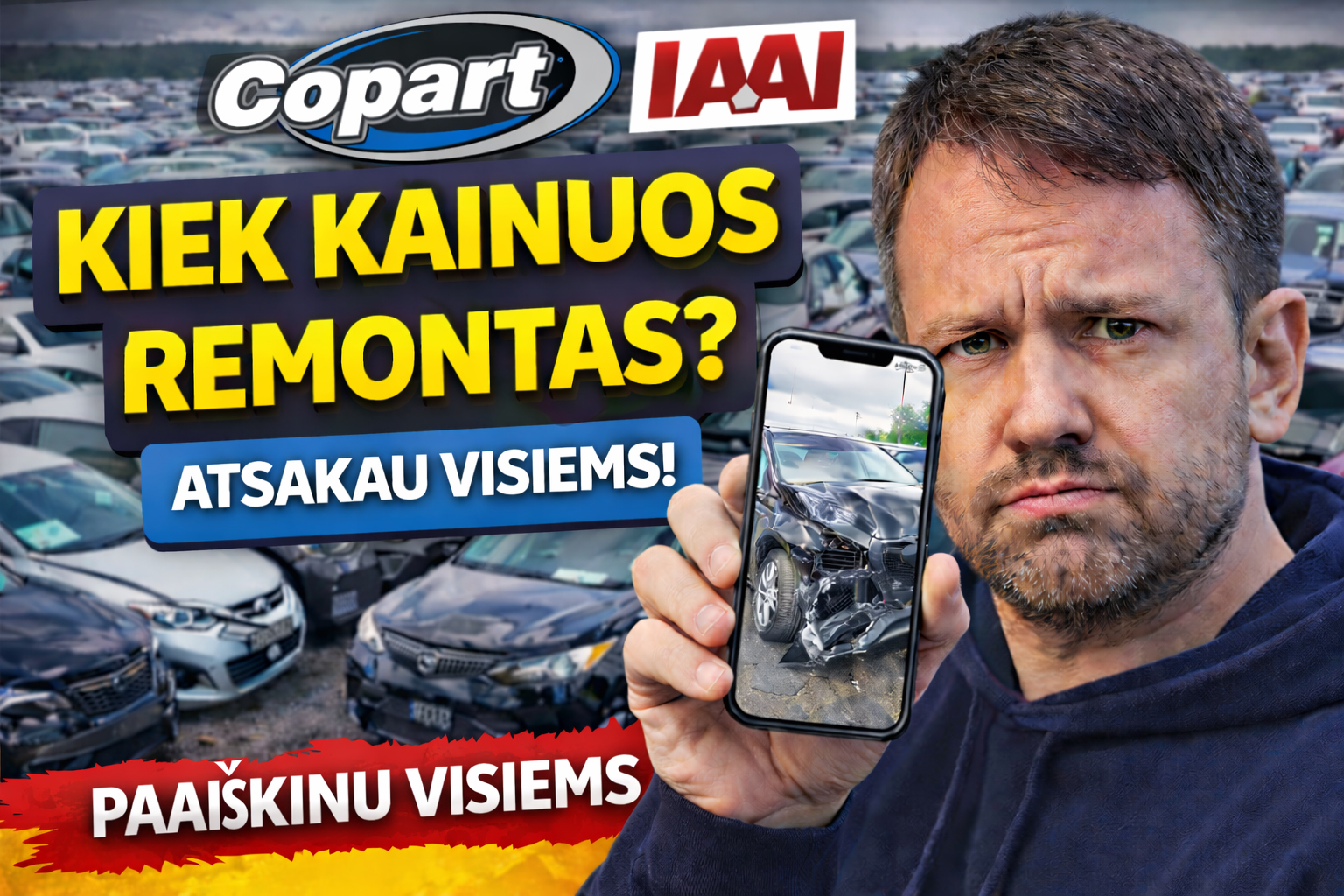 Kiek kainuos automobilio remontas – kodėl nebevertinu žalos iš nuotraukų